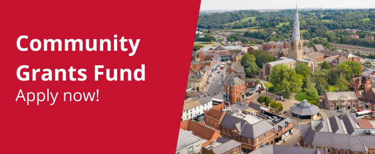 Link to 'Applications for funding from the scheme are now open for eligible groups to apply' page