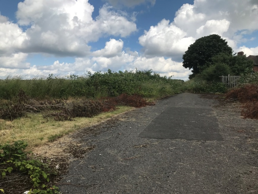 Garage plot, Barrow Hill