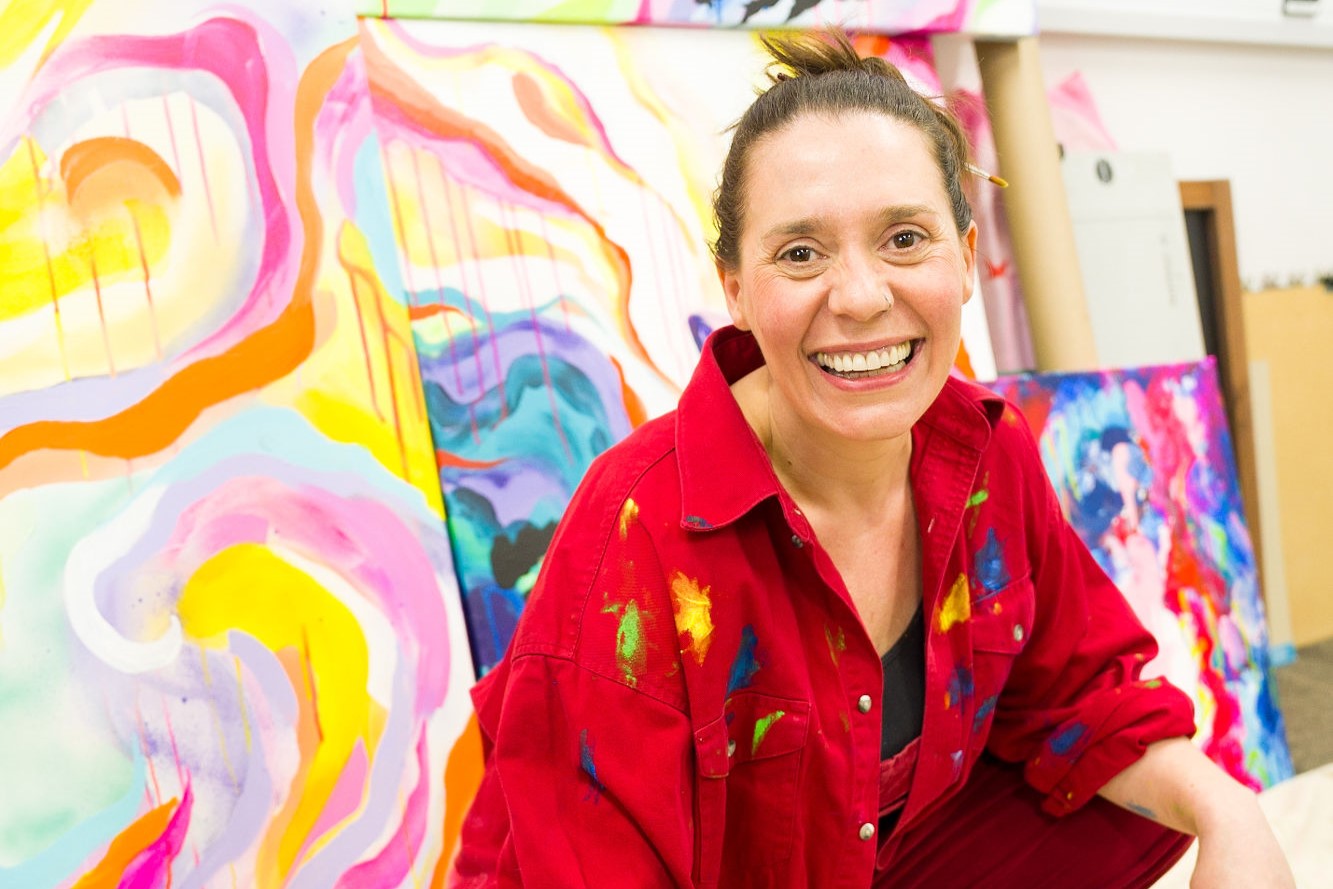 Lucie Maycock is Chesterfield's artist in residence