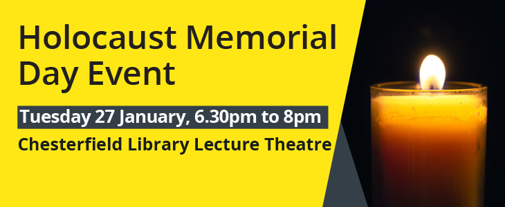 Link to 'Book your FREE tickets for a Holocaust Memorial Day event (opens in new window)' page