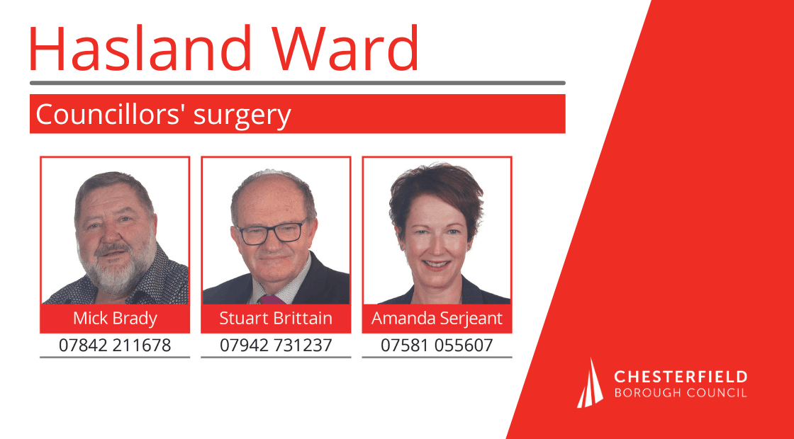 Councillor surgery - Hasland