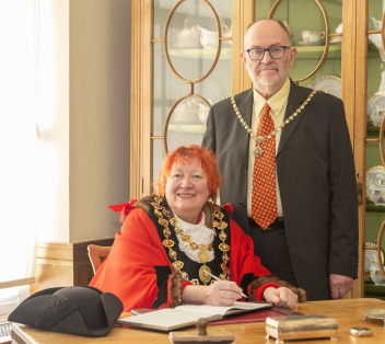 Mayor and consort 2026 to 2027