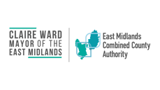 Mayor of the East Midlands and East Midlands Combined County Authority logos