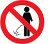 No urinating in public