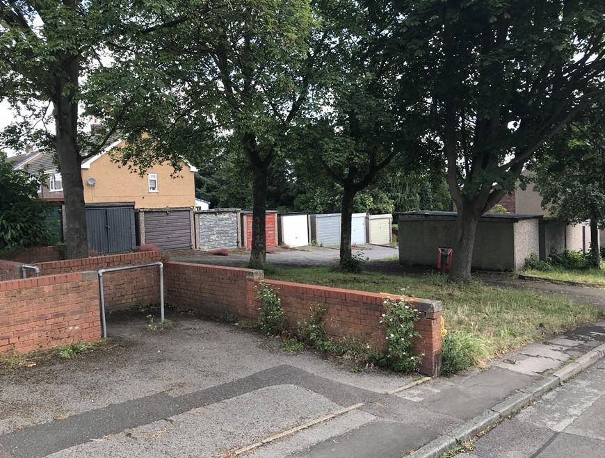 Garage plot site, Sanforth Street