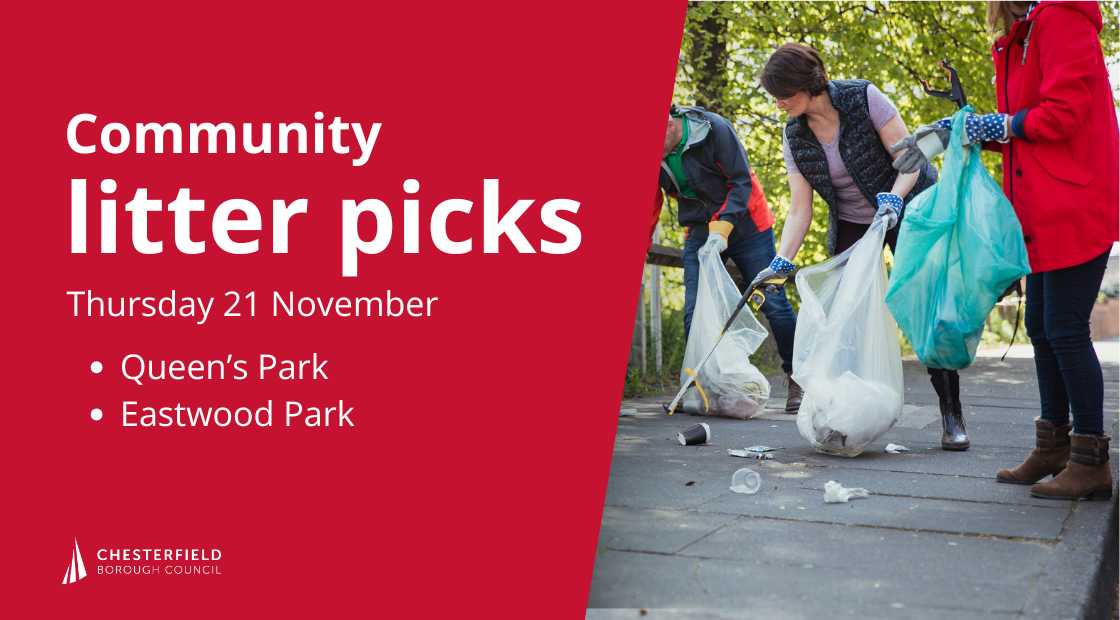 Community litter picks: Queen's Park and Eastwood Park