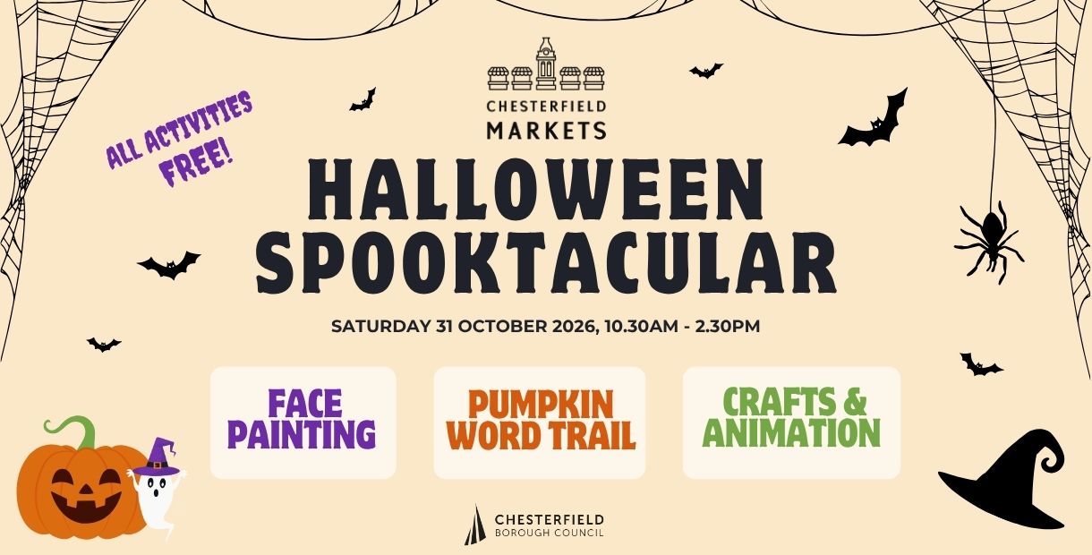 Halloween Spooktacular Advertising Graphic