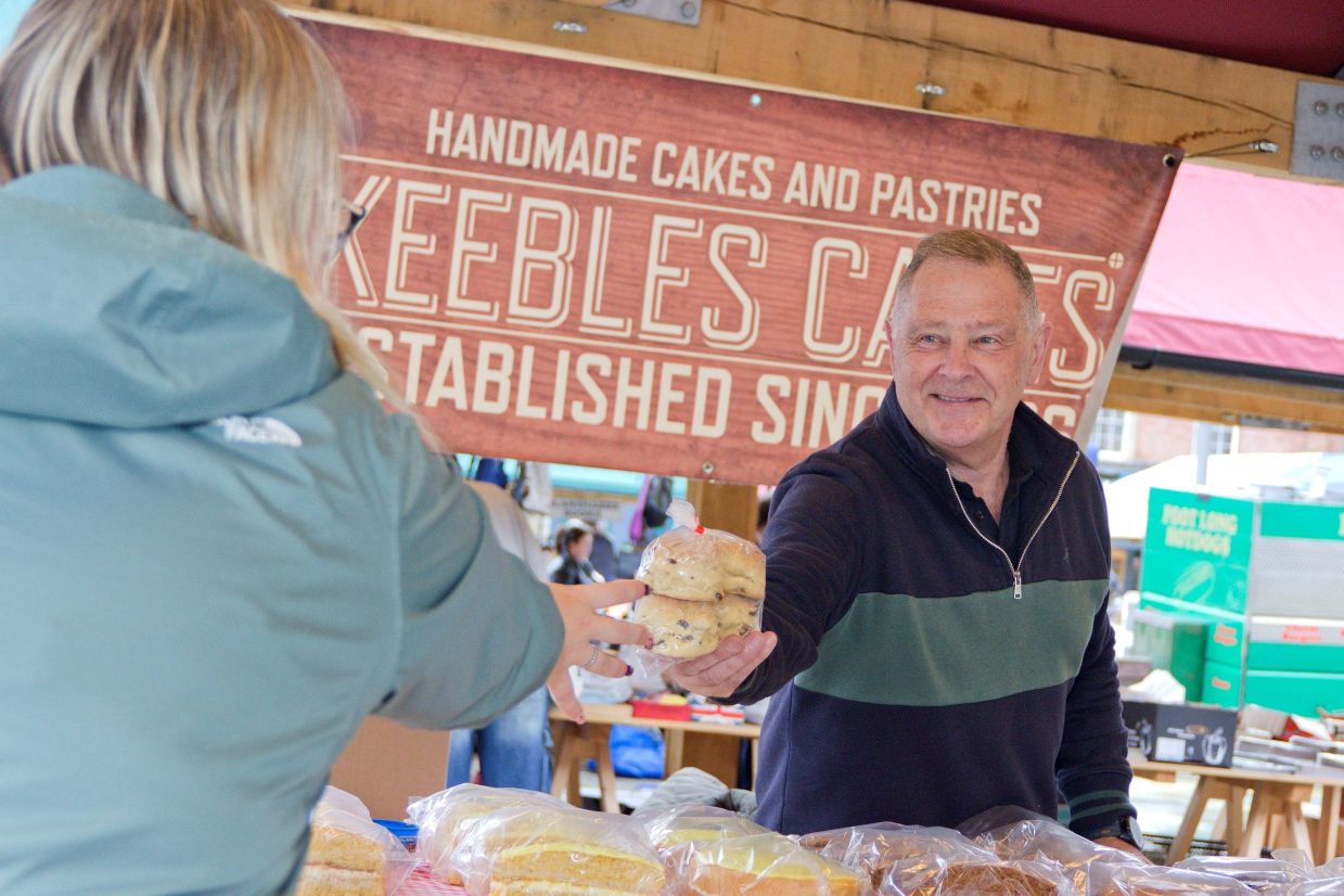 Chesterfield Market offers fantastic facilities for traders
