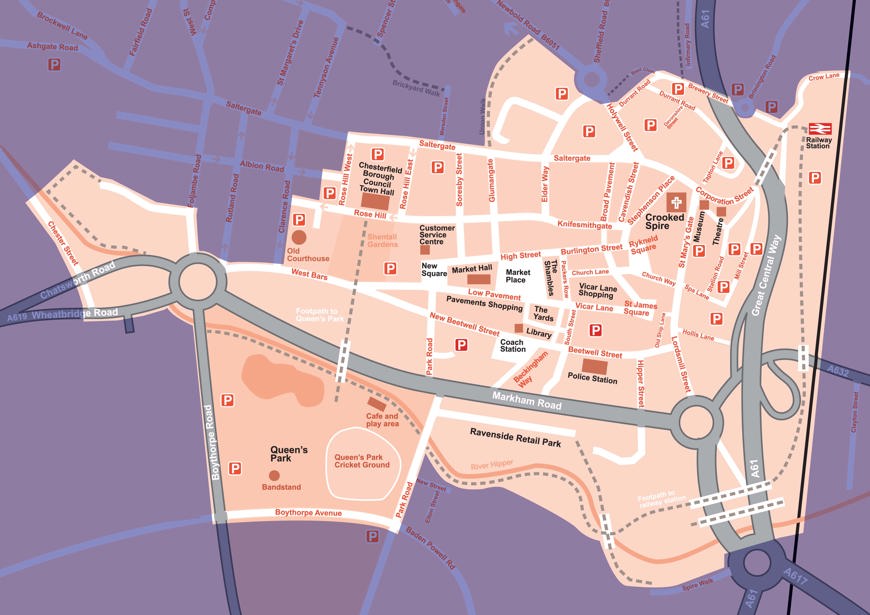 Town centre PSPO map