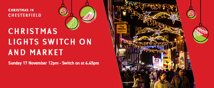 Link to 'Christmas Lights Switch On and Market - Sunday 17 November ' page