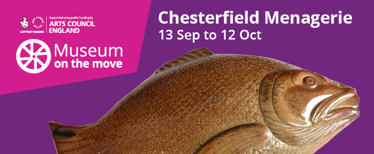 Link to 'Visit the Chesterfield Menagerie exhibition in the town centre' page